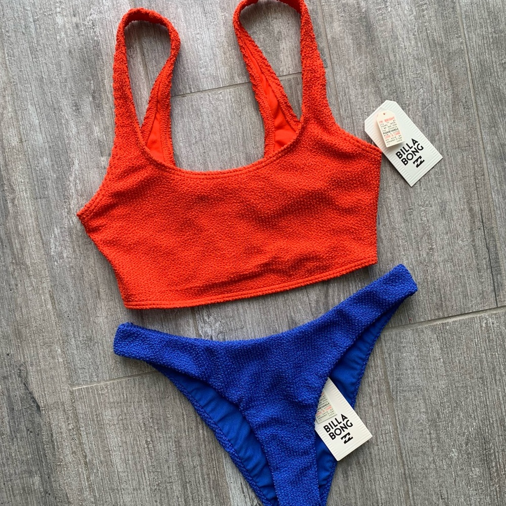 🔥🔥BILLABONG - SUMMER HIGH CROP TANK HIKE SET🔥🔥 - Picture 1 of 5